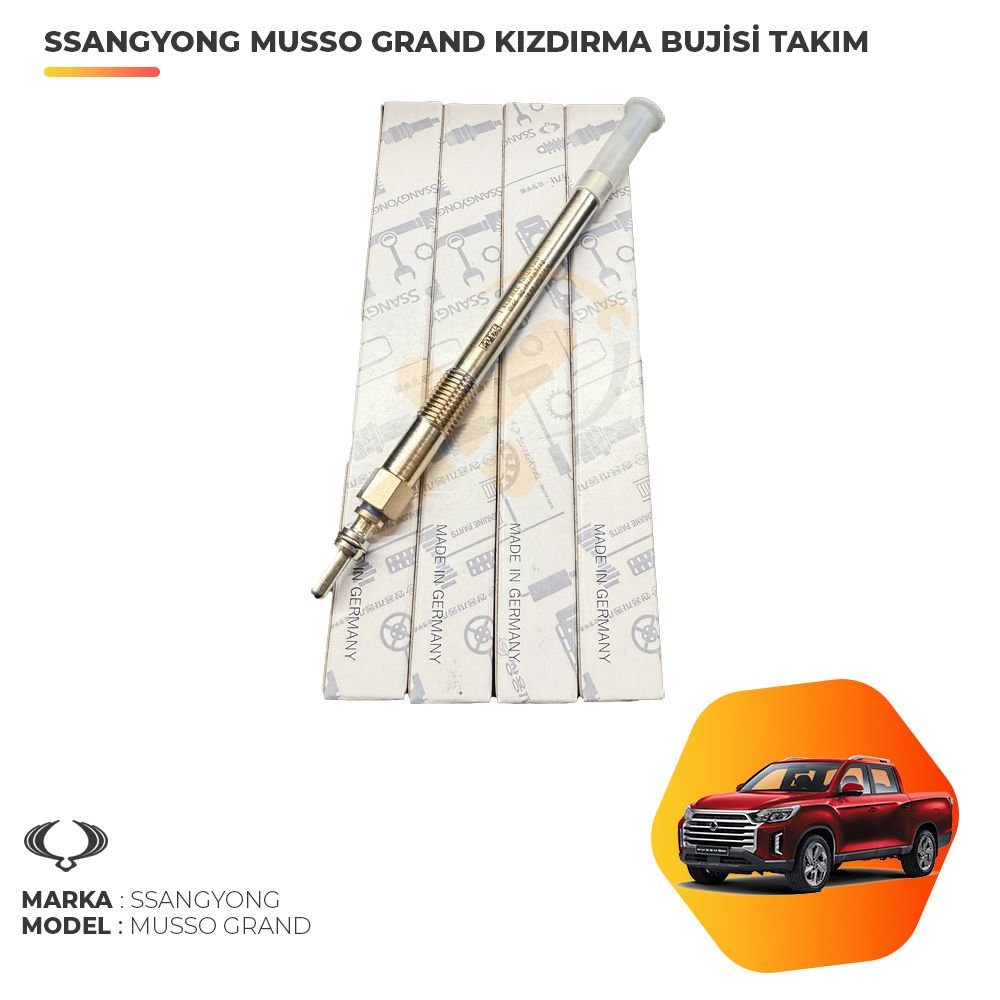 Ssangyong Musso Grand Kızdırma Bujisi Takım