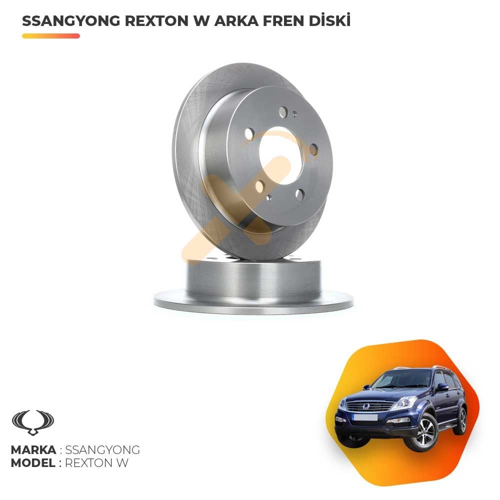 Ssangyong Rexton W 2.0 XDI Arka Fren Diski