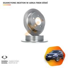 Ssangyong Rexton W 2.0 XDI Arka Fren Diski