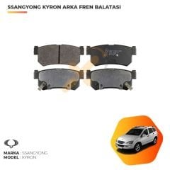 Ssangyong Kyron Arka Fren Balatası