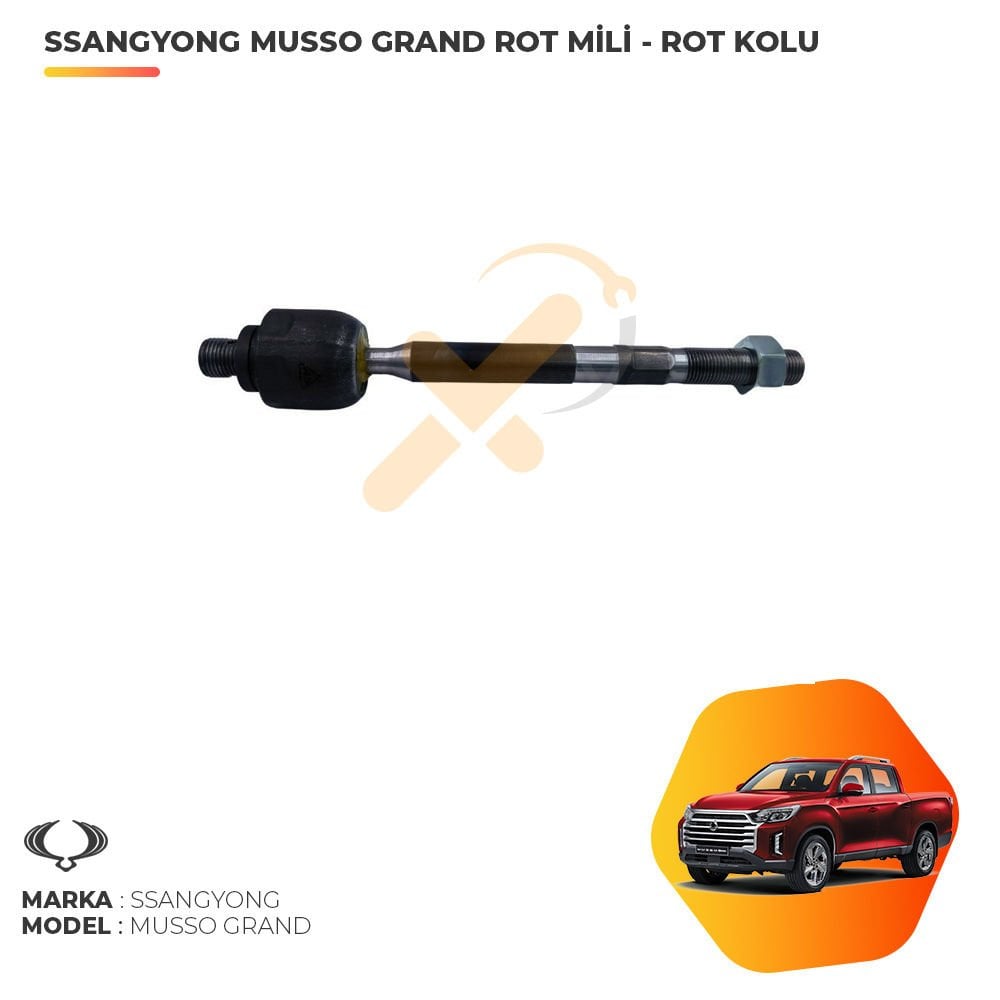 Ssangyong Musso Grand Rot Mili - Rot Kolu