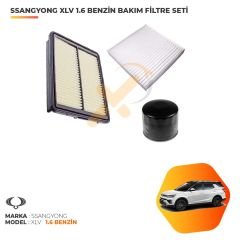 Ssangyong XLV 1.6 Benzinli Bakım Filtre Seti