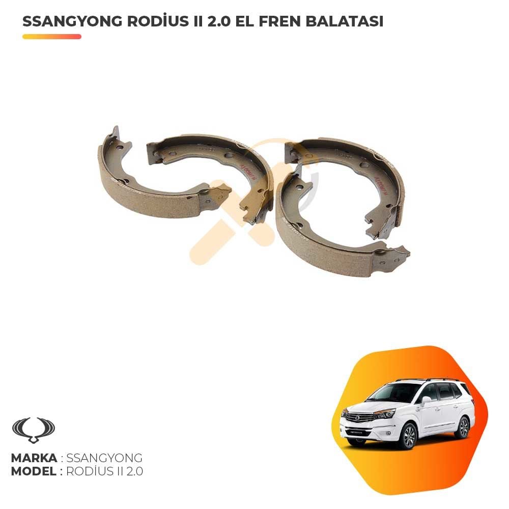 Ssangyong Rodius 2.0 XDI El Fren Balatası