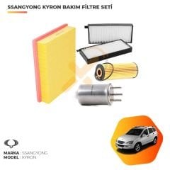 Ssangyong Kyron Bakım Filtre Seti