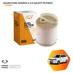 Ssangyong Rodius 2.0 XDI Mazot Filtresi