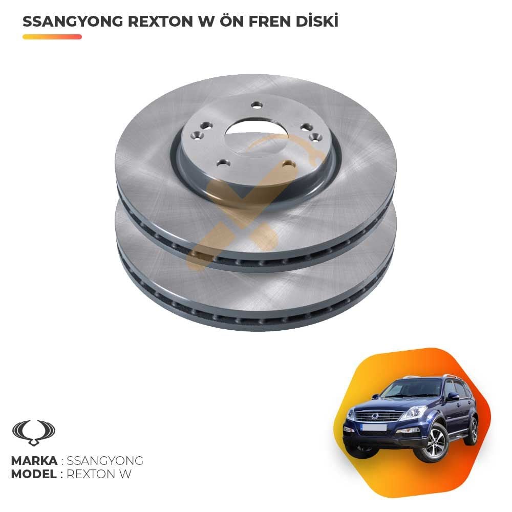 Ssangyong Rexton W 2.0 XDI Ön Fren Diski