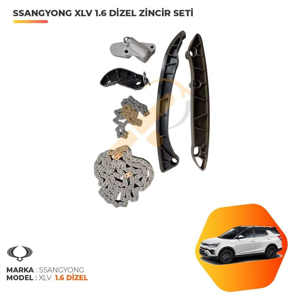 Ssangyong XLV 1.6 Dizel Zincir Seti