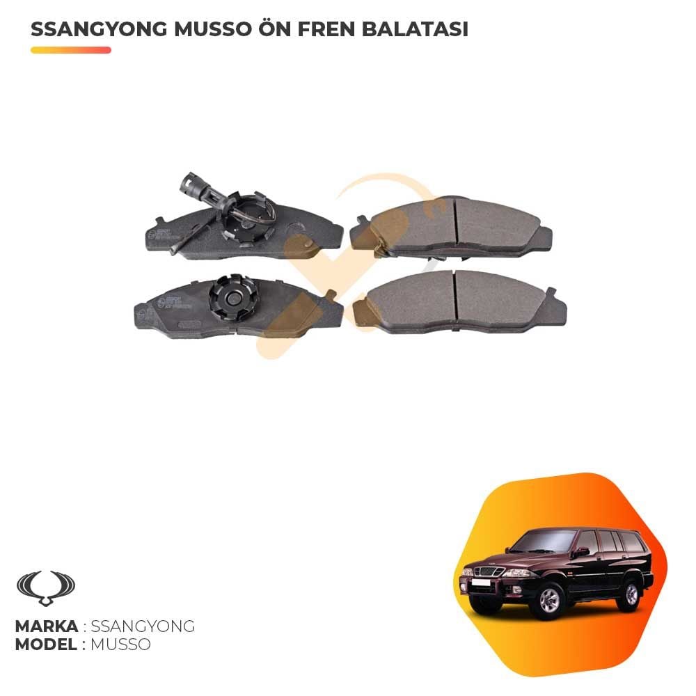 Ssangyong Musso Ön Fren Balatası