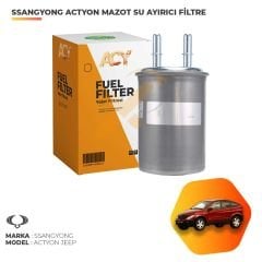 Ssangyong Actyon Mazot Su Separatör Filtresi