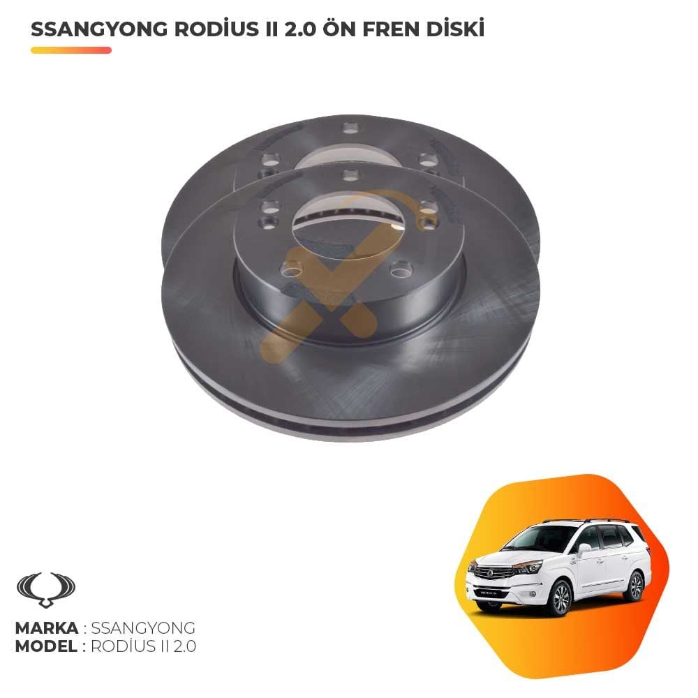 Ssangyong Rodius 2.0 XDI Ön Fren Diski