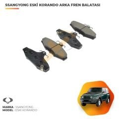 Ssangyong Eski Korando Arka Fren Balatası